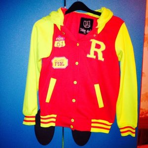 Neon hoody 10/12 uk s/m good cond  is being swapped online for free