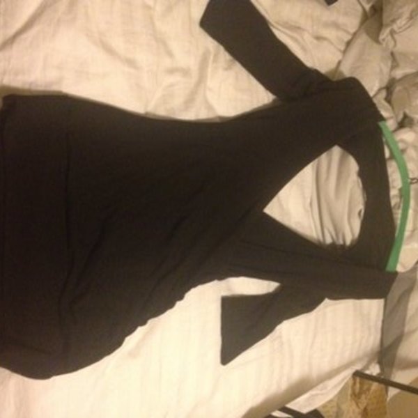 Black shirt dress is being swapped online for free