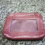 NICE LITTLE RED LEATHER WALLET is being swapped online for free