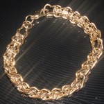 Gold Chain Bracelet  is being swapped online for free
