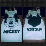 Mickey Mouse Tank top. Juniors/womens is being swapped online for free