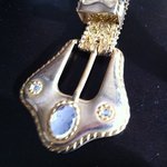 NWOT Gold Glitter Belt is being swapped online for free