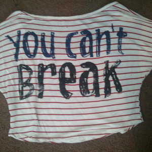 red and white striped crop is being swapped online for free