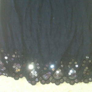Very cute sequined black tank top size: small (Wet Seal) is being swapped online for free
