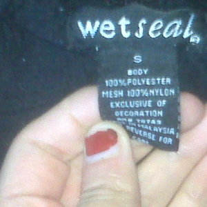 Very cute sequined black tank top size: small (Wet Seal) is being swapped online for free