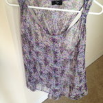 Flowery Racerback Tank by Aqua is being swapped online for free