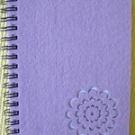 *Small Felt Flower Notebook is being swapped online for free