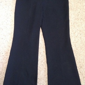 Black Satin Palazzo Trousers - Size UK 12. is being swapped online for free