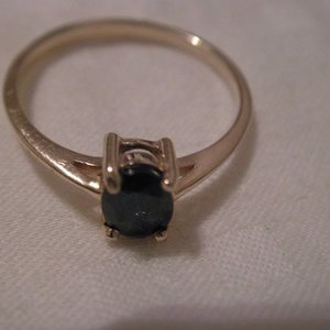 Gold / Blue gemstone Ring is being swapped online for free