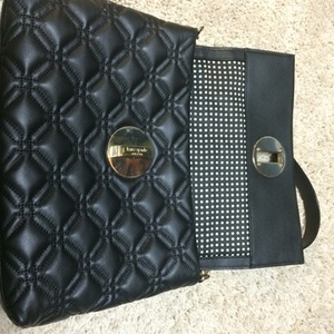 Black Kate Spade quilted Bag is being swapped online for free