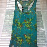 Pacsun teal flower tank is being swapped online for free