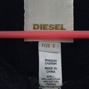 Diesel Black Jacket (S) is being swapped online for free