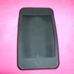 Blk silicone i-Phone/iPod touch case is being swapped online for free