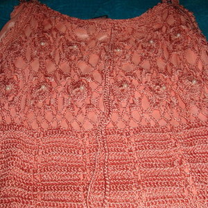 Peach Crochet Top M/L is being swapped online for free