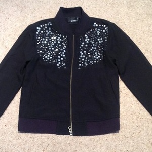 ASOS Petite Studded Bomber Jacket - Size UK 6.  is being swapped online for free
