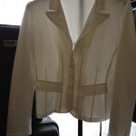 BN white sweater blazer s/m made in Italy is being swapped online for free