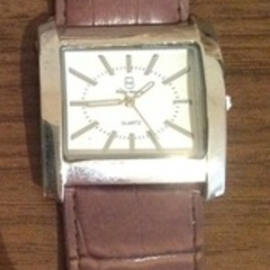 Philip Mercier Crocodile Print Strap Watch - One Size. is being swapped online for free