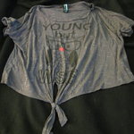 grey crop top is being swapped online for free