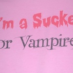 I'm a Sucker for Vampires tshirt is being swapped online for free