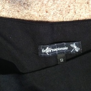 Internacionale Black Palazzo Trousers - Size UK 12. is being swapped online for free