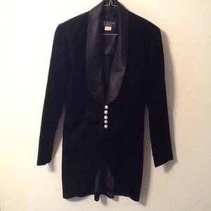 Long Velvet Dinner Jacket is being swapped online for free