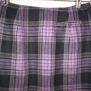 Short Purple Black Burberry Skirt 4 is being swapped online for free