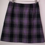 Short Purple Black Burberry Skirt 4 is being swapped online for free