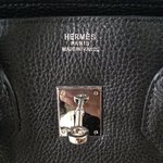 Hermes Birkin 35 Black with Silver Hardware is being swapped online for free