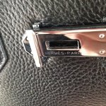 Hermes Birkin 35 Black with Silver Hardware is being swapped online for free