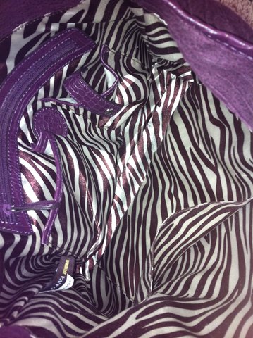 Dana Buchman Purple Handbag Available for Free Online Swapping 