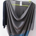 Blue Purple and Grey Top (M) is being swapped online for free