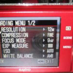 Sanyo VPC-X1200 digital camera- red is being swapped online for free