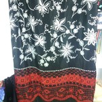PRETTY TRIBAL LONG SILKY SUMMER DRESS is being swapped online for free