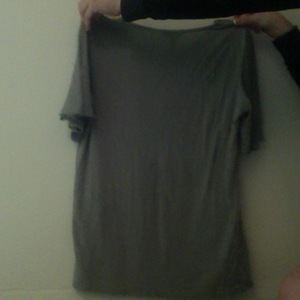 Grey rhinestone blouse.  is being swapped online for free