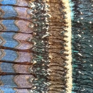 Teal/Blue Knit Scarf is being swapped online for free