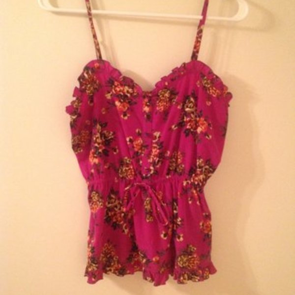 Pink Floral Tank is being swapped online for free