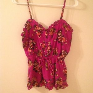 Pink Floral Tank is being swapped online for free