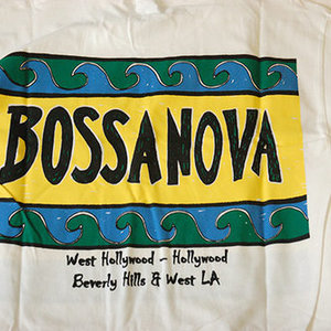 Bossa Nova L.A. restaurant T-shirt, eco bag is being swapped online for free