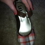 Plaid heels is being swapped online for free