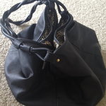 Black Pleather Bag is being swapped online for free