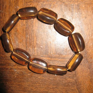 brown beaded bracelet is being swapped online for free