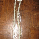 fake pearl necklace is being swapped online for free