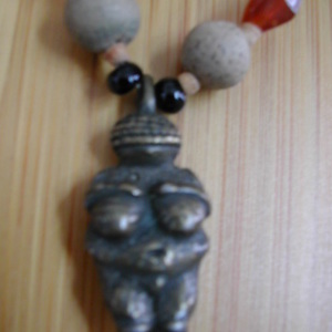 *Unusual Venus of Willendorf Necklace is being swapped online for free