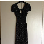 GUESS party/cocktail black dress with stars M is being swapped online for free