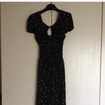 GUESS party/cocktail black dress with stars M is being swapped online for free