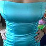 Really cute teal dress!  is being swapped online for free