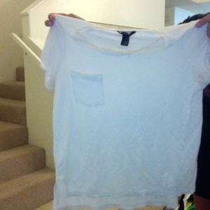 White pocket shirt-F21 is being swapped online for free