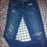 Hollister Skinny distressed jeans is being swapped online for free