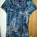 Cute Tye Dye Fleur De Leis Tee is being swapped online for free