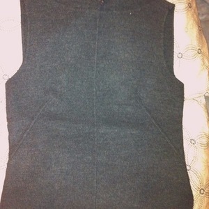 DKNY designer line, modern style,  felted wool top 2 is being swapped online for free